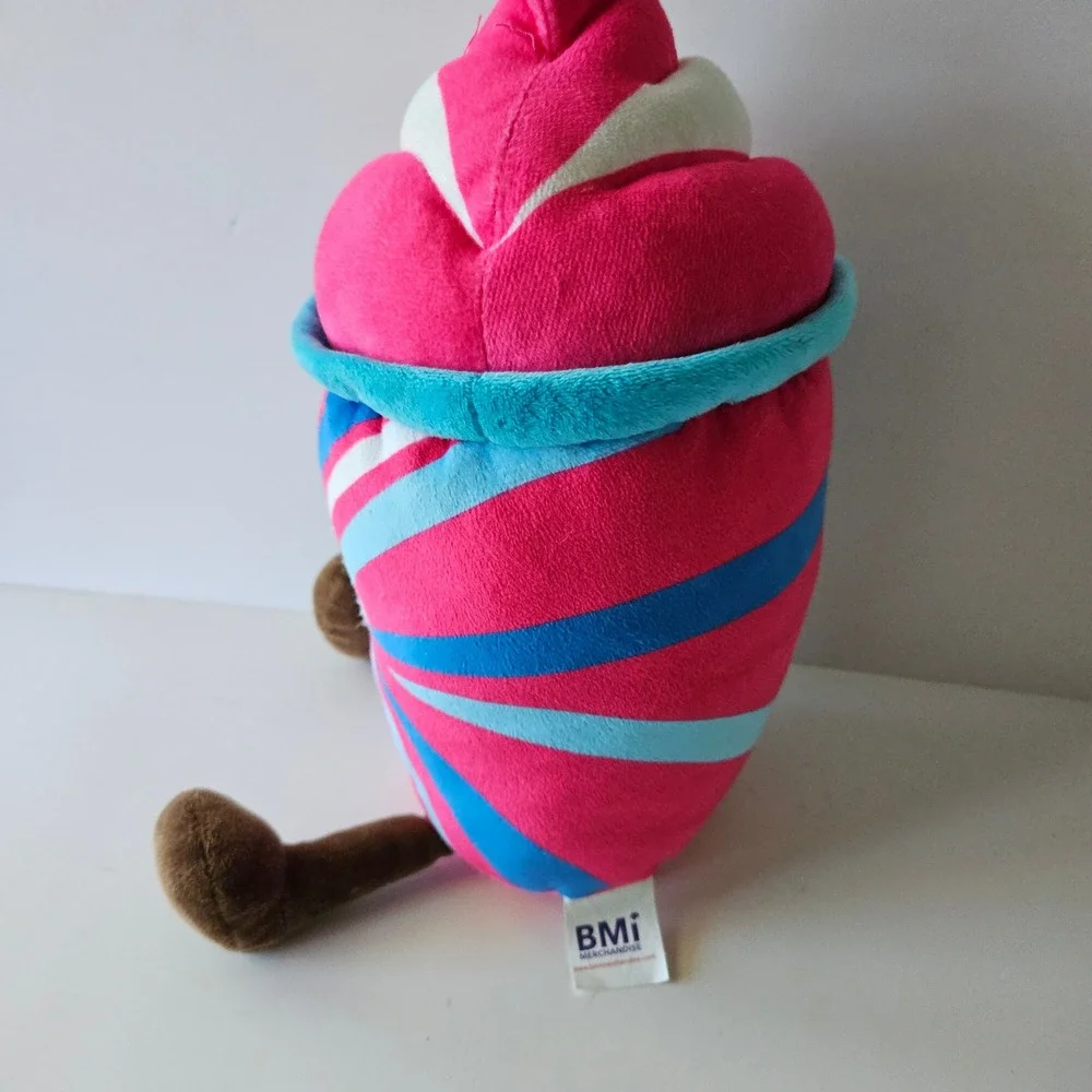 BMI Snack Ums BRAIN FREEZE Slushie Plush Funny Goodie Stuffed Toy
